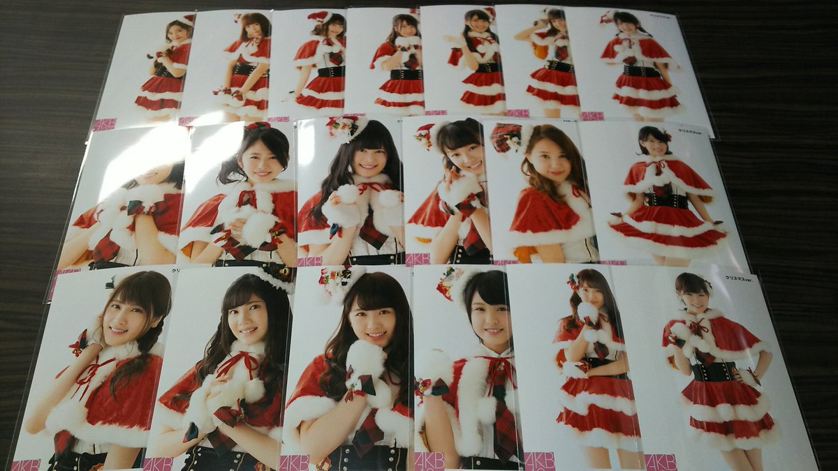 AKB48・SKE48・HKT48・NGT48 VILLAGE/VANGUARD クリスマスver 生写真