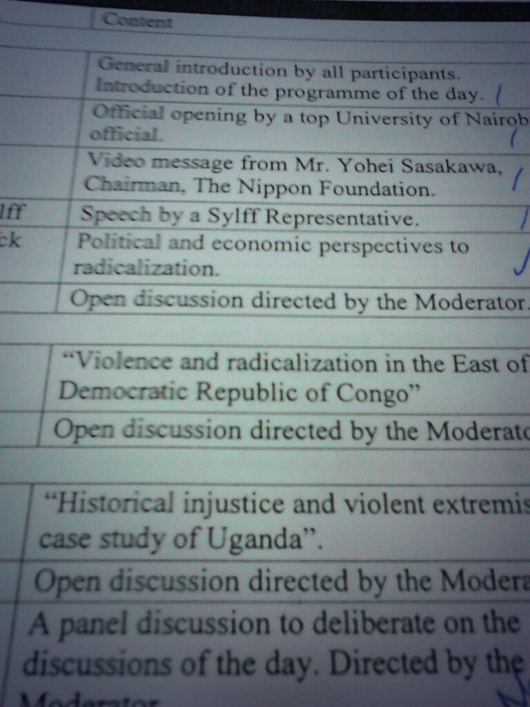 lequipe_sec's tweet photo. #SylffPeaceForum @weza_prog @veramwikamba @Wilspart @WTereh how can we stop violence and radicalization? https://t.co/68oPIn27C1