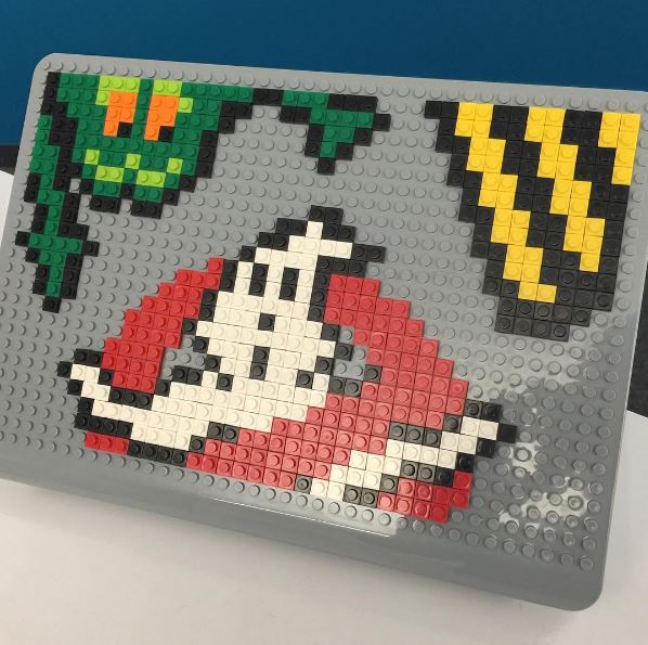BrikBook's tweet photo. #Ghostbusters #Lego #BrikBook #brikbuild #pixelart #brik #macbook Discover more at https://t.co/K7dPCD8rJ9 https://t.co/V62q0nazox