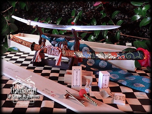 ○SD用日本刀 太刀「小烏丸 写」 | ～ テント裏工房 ～