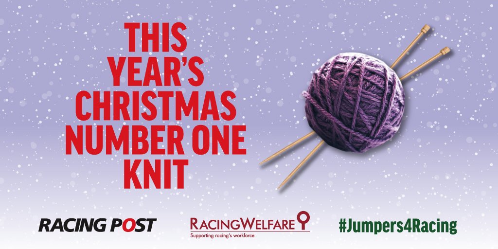 The perfect Christmas gift! All proceeds go to <a href="/Racingwelfare/">Racing Welfare</a> - hurry while stocks last bit.ly/2gjWFbI   #Jumpers4Racing