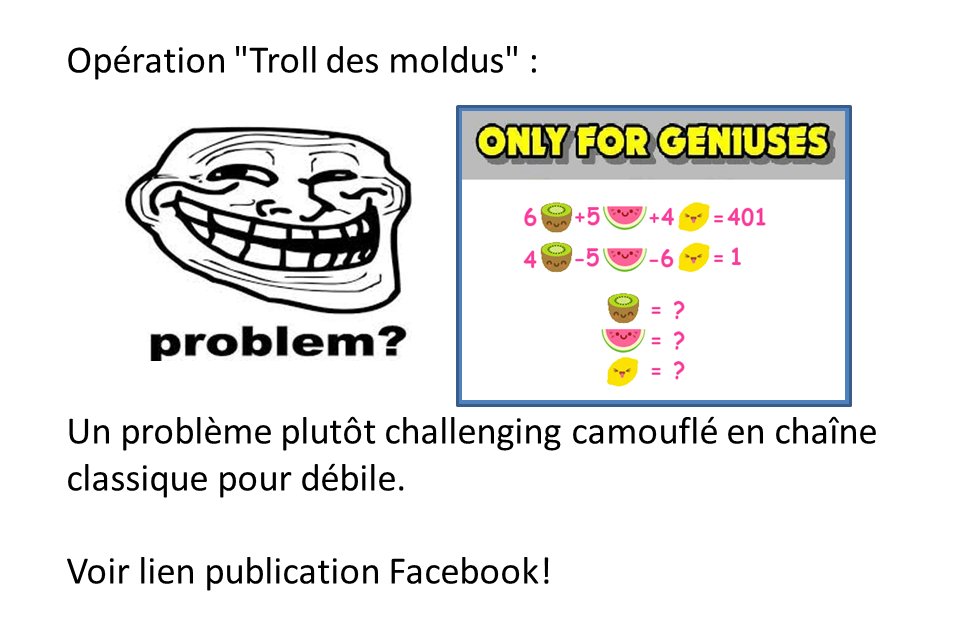 ThomasCabaret84's tweet photo. Partager l’opération troll aux non-moldus et le post aux moldus!
https://t.co/UdJQaIIhIe https://t.co/hs7Z6hoScP
