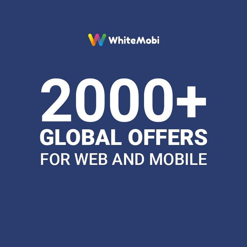 WhiteMobi's tweet photo. #WhiteMobi #affiliatemarketing #mobilemarketing #contentlocker #affiliatenetwork #trafficmonetization #Affiliate
https://t.co/wPlb1Jfrew https://t.co/6FhRjZFa2A