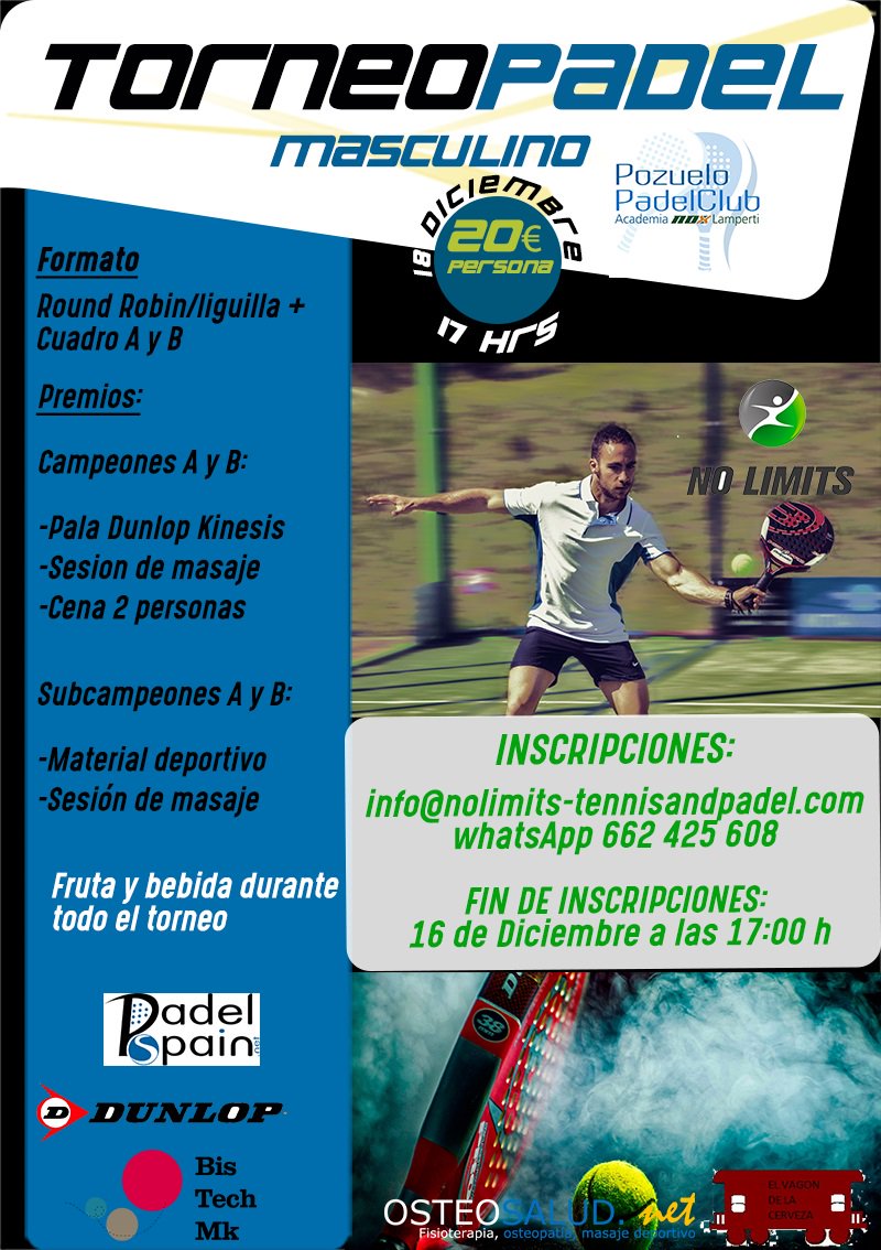 torneospadel's tweet photo. Torneo de #Pádel Masculino en el Club de @PozueloPadel - Nox en  Pozuelo de Alarcón, #Madrid
https://t.co/BlQYlwOn1P https://t.co/xeECVoxw0r