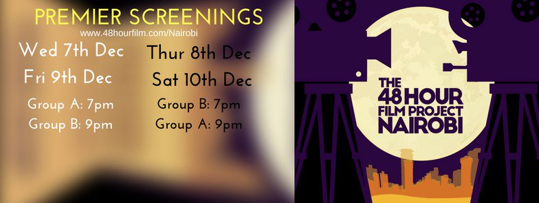 FilmLabKE's tweet photo. 1/2 BEHIND THE SEEN premiered yesterday along with other @48HFPNairobi films.
Watch it at Cinemax:Junction.
#F4SR #48HFPNAI #48HFPNAIROBI https://t.co/3QOM5lilY2