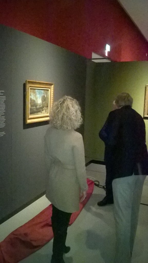 Onthulling nieuwste aanwinst NB museum #van Gogh #de tuin van de pastorie van Nuenen