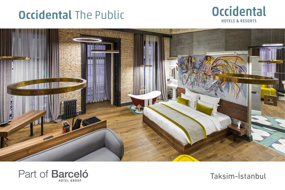 #occidentalthepublic #occidentalhotelsresorts #barcelohotelgroup #İstanbul #taksim #istiklal #accomodation #Travel #designhotel