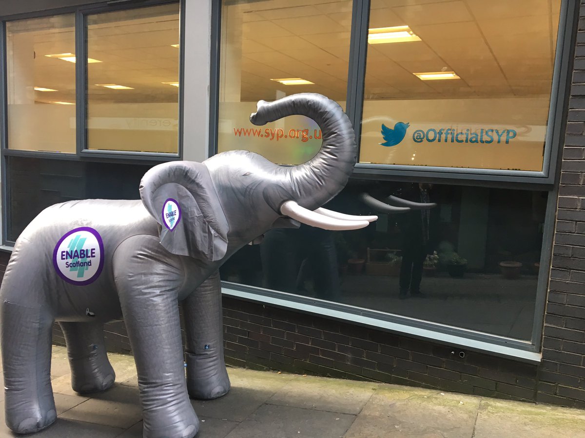 Enable_Tweets's tweet photo. Thank you to our friends @OfficialSYP for helping ED on his journey to @ScotParl! Journey to inclusion #IncludED in the Main?! #Educution https://t.co/5ij4FHPQDC