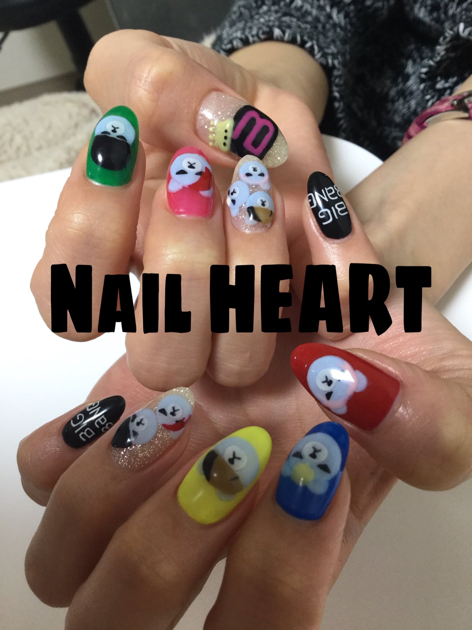 O Xrhsths Nail Heart Sto Twitter 痛ネイル 痛ネイル 広島 ネイルサロン ネイルハート ハンドネイル ハンドジェル ビックバン Bigbang キャラクター マスコット Nail ライブ Live コンサート K Pop T Co Jyiwvzwsdg Twitter