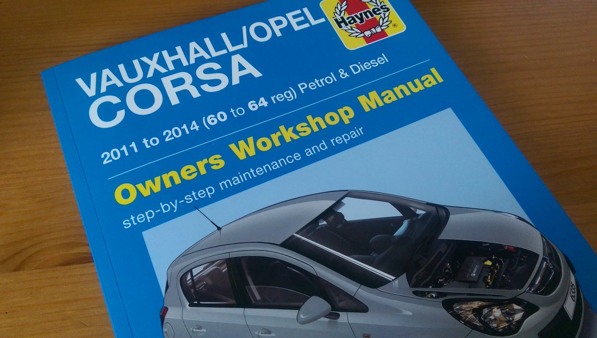 Performance Vauxhall on Twitter: "New #Haynes manual for #Corsa D out now. 320p hard copy and indexed colour digital version both available to order: ...