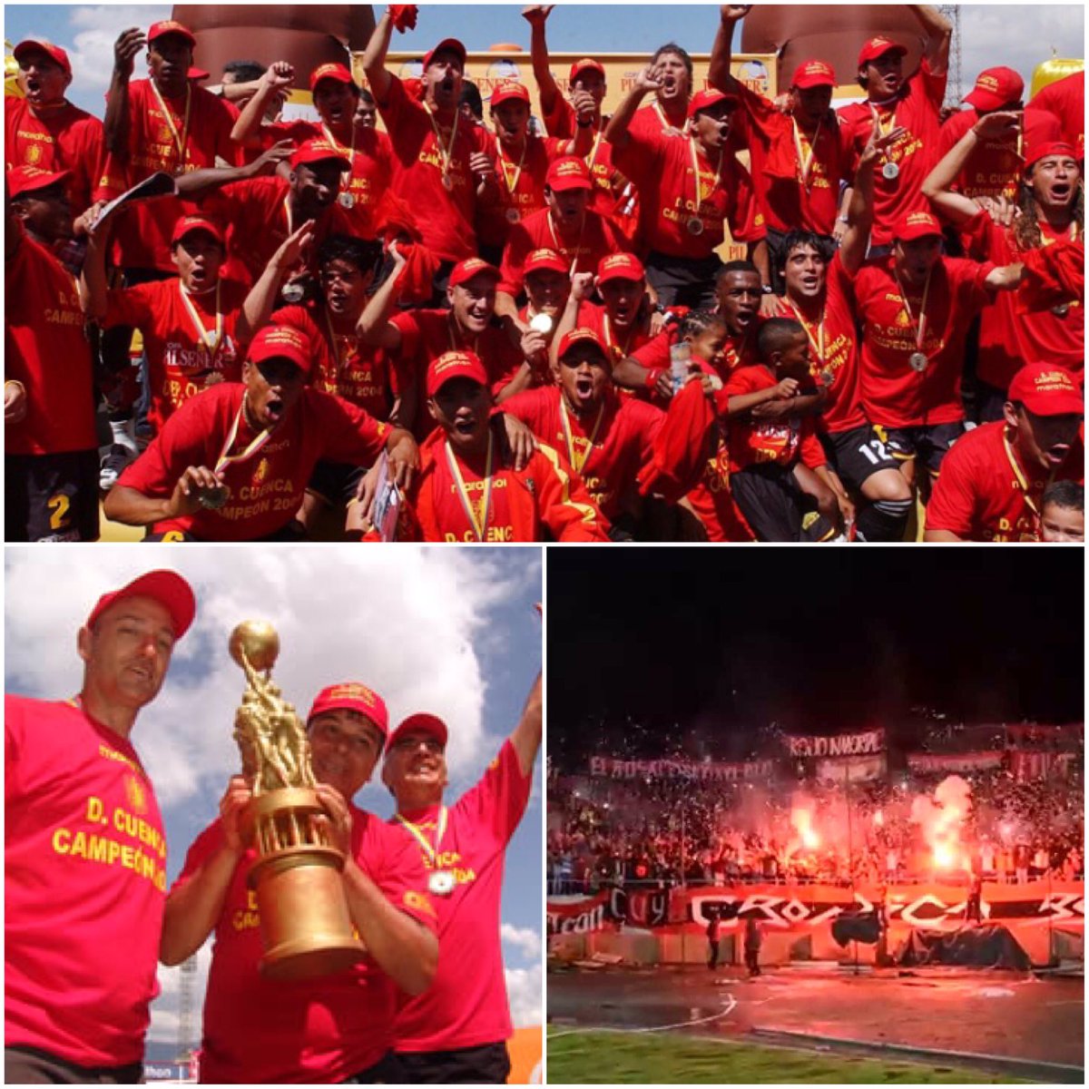 momentodefutbol's tweet photo. Un día como hoy hace 12 años @DCuencaOficial se proclamaba campeón del fútbol ecuatoriano.  @RadioNexo977 @CronicaRojaCR https://t.co/K9dVvn6Nqy