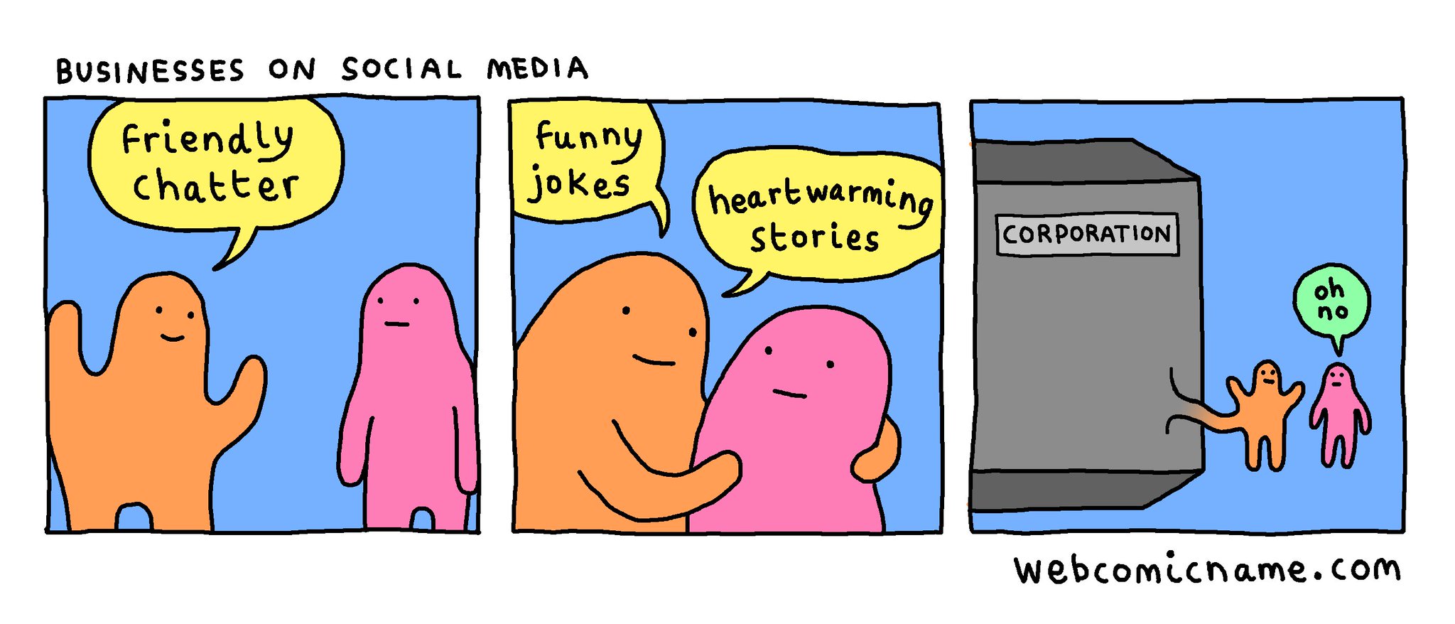 wecomicname comic about social media
