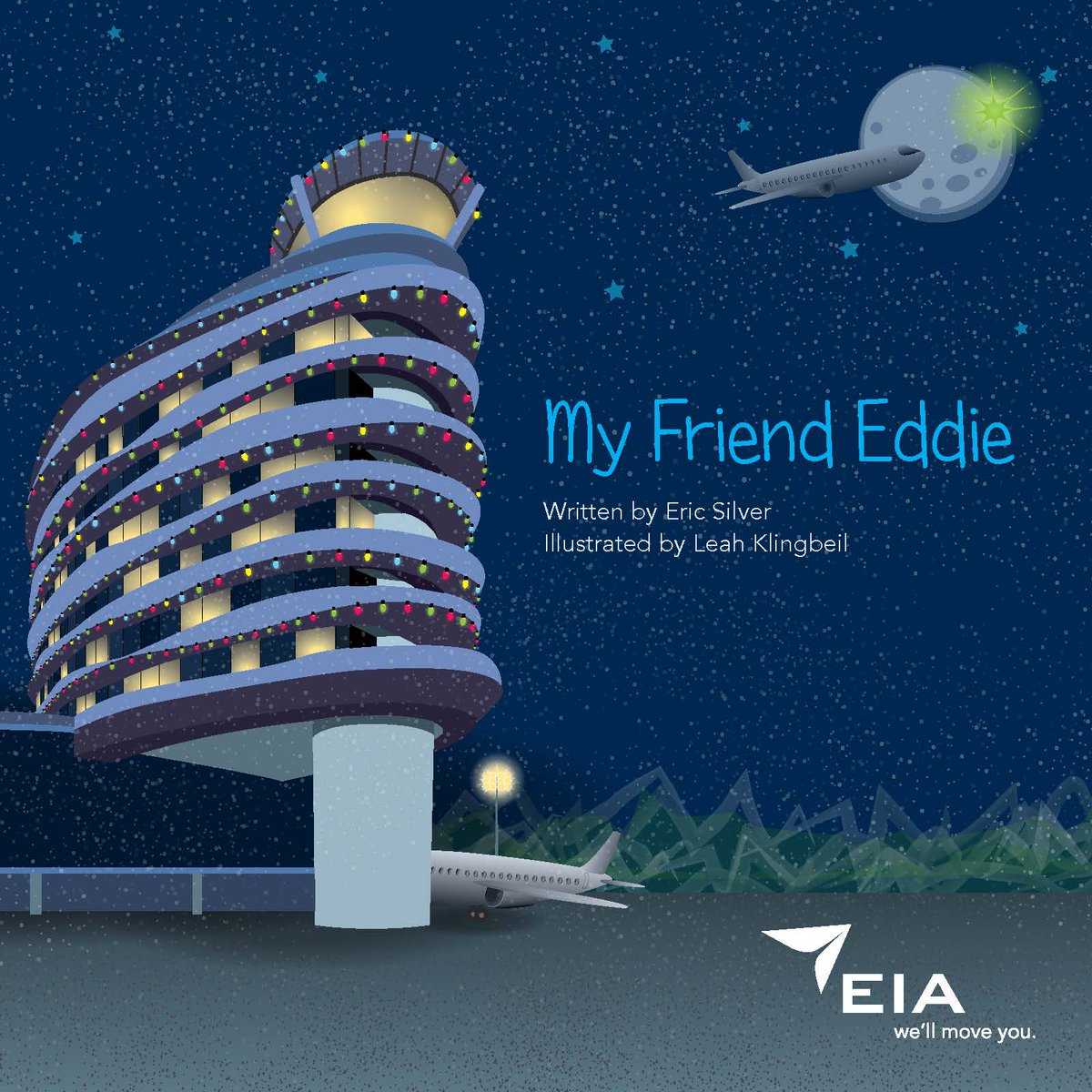 Brand new children's storybook available to read online or to pick up from an Airport Volunteer Ambassador! flyeia.com/myfriendeddie
