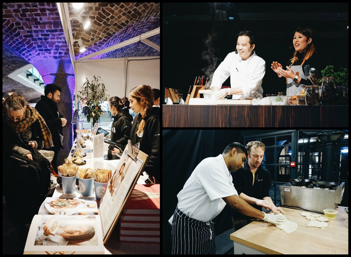 chikitchenfood's tweet photo. #TBT to Taste of London: The Festive Edition, with our Executive Chef- Ping Coombes. Thanks to everyone who came to see us! https://t.co/9X2TNX7d47