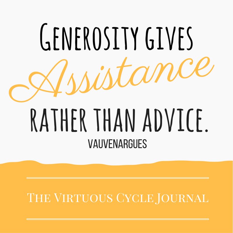 TheVCJournal's tweet photo. Be generous. Give time, give money, give help, give your best. 
Don't give unsolicited advice. #quote #quoteoftheday #generous https://t.co/Js9eeYTKkN