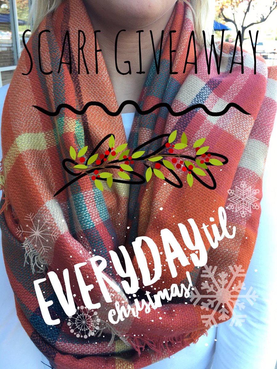 SunnysideTan's tweet photo. We’re giving away a scarf every day til Christmas! Just tag a friend on each day’s post and you both get entered in the drawing!! Tag away! https://t.co/gEsPzUg9OK