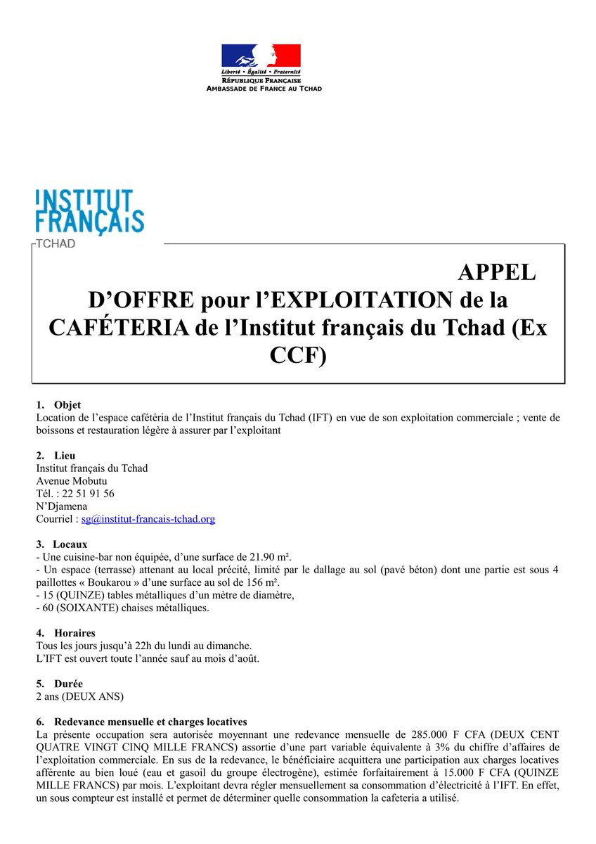 IF Tchad tweet media