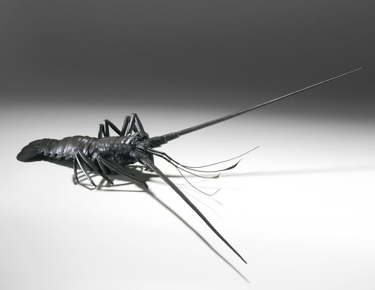 britishmuseum's tweet photo. These moveable iron figurines were made in 19th-century Japan. Armour makers adapted their skills to make animals! https://t.co/K1gw2WVKB5 https://t.co/JlZa3RfHsT