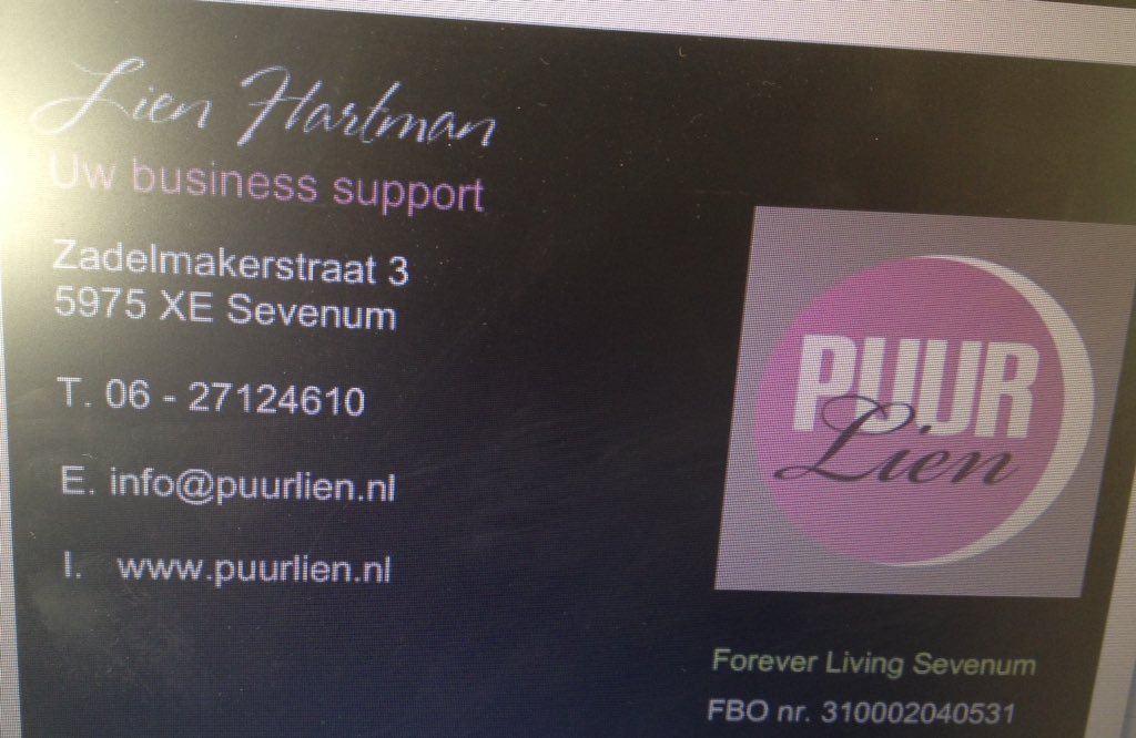 Voorbereidingen 2017... Nieuwe visitekaartjes en pr