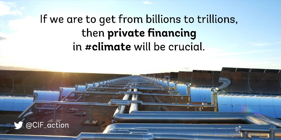 WBG_ClimateEnv's tweet photo. How to tackle the #climate challenge through innovative finance? Join @CIF_Action live at 12pm https://t.co/KpX7DB6M3s #C4CZone #LJDWeek2016 https://t.co/36ANo4ilik