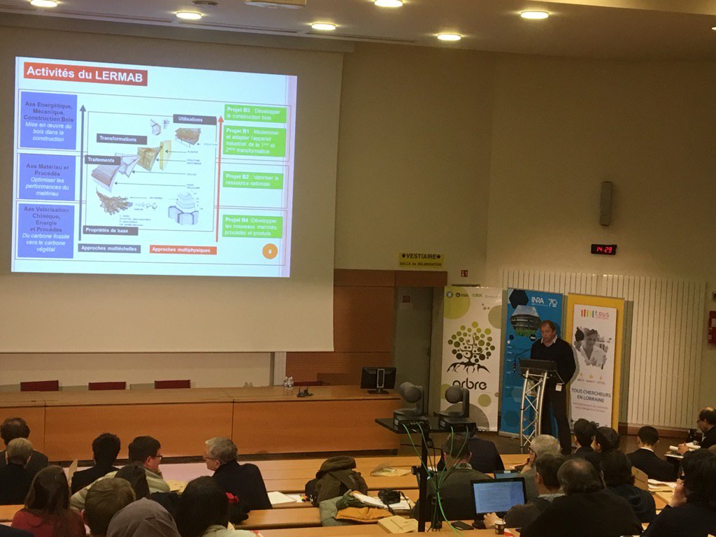 fmartin1954's tweet photo. #ciag8dec P Gérardin (Lermab) Économie circulaire, nouveaux marchés dans le domaine de la chimie du bois https://t.co/r2MmwMnM3C
