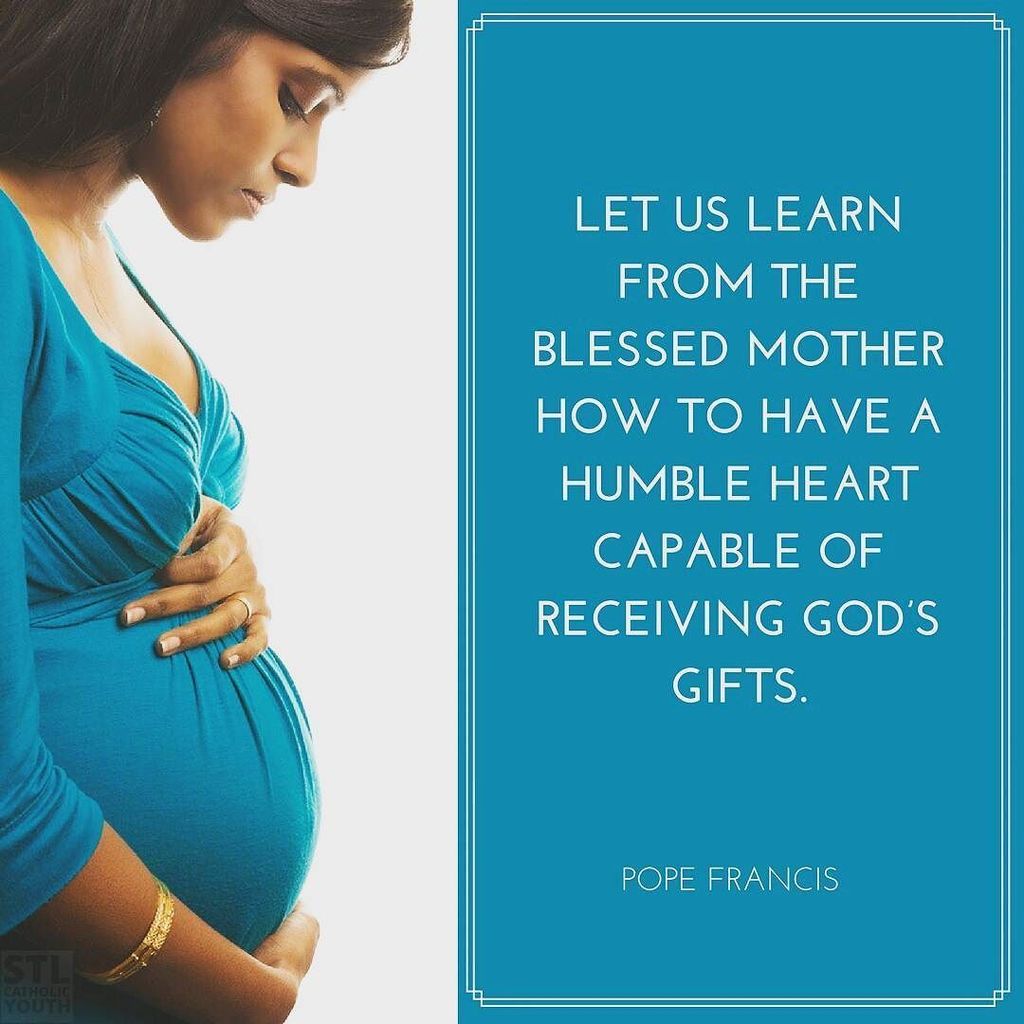 stlcatholickids's tweet photo. Let us learn from the Blessed Mother how to have a humble heart capable of receiving God’s gifts. #PopeFrancis #Imm… https://t.co/joF7IAO5OM