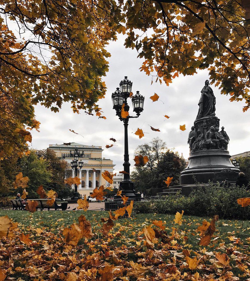 октябрь в петербурге фото