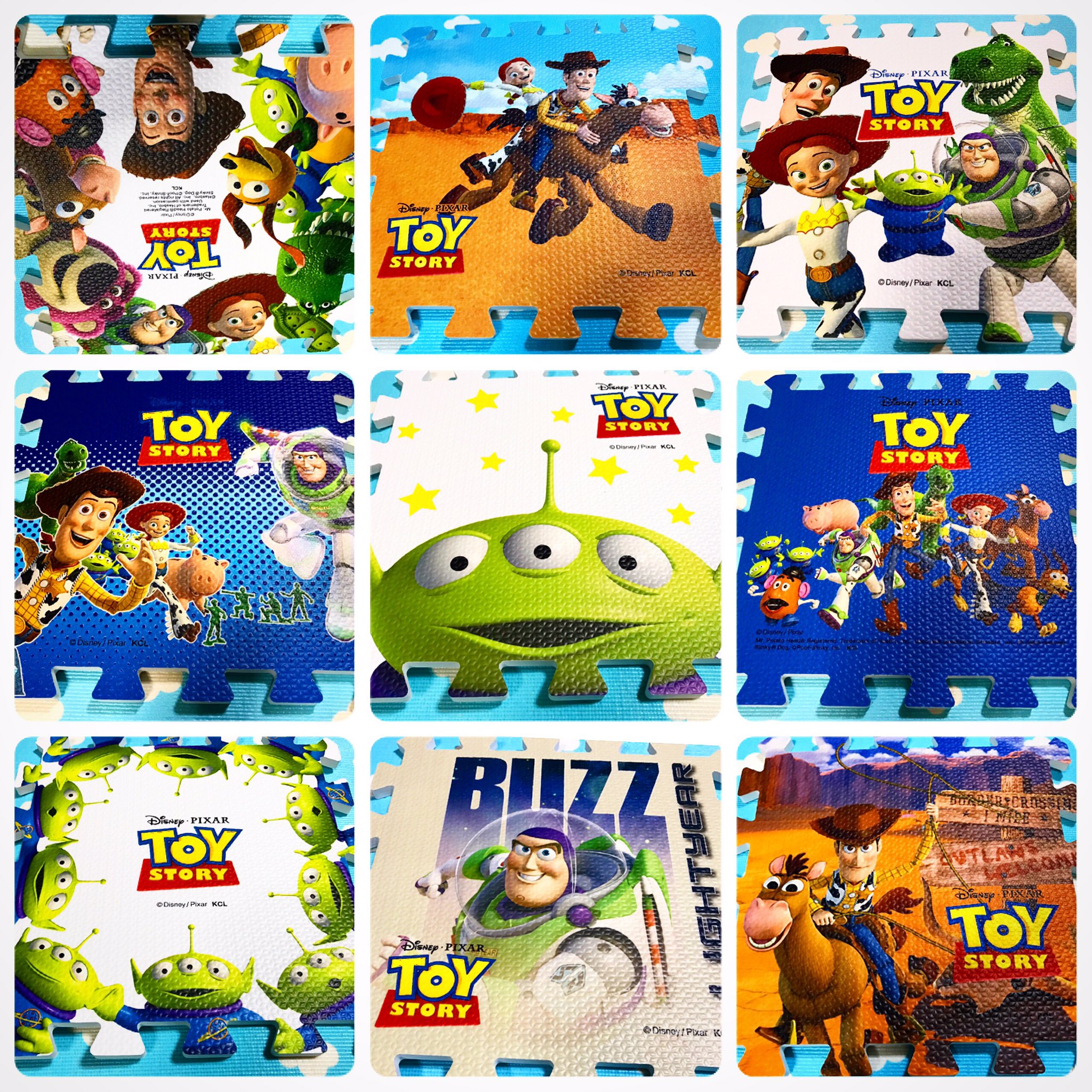 のまんじゅう セリアのジョイントマットげっとん Toystory Pixar トイストーリー セリア T Co 1xtr875b8i Twitter