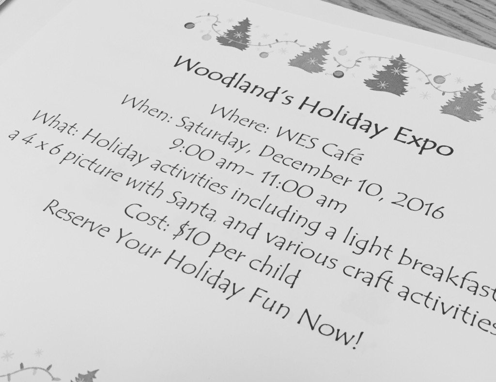 It's cold outside but WES will be warm! Join us Saturday for Holiday Fun! <a href="/WES_HCS/">WES_HCS</a>