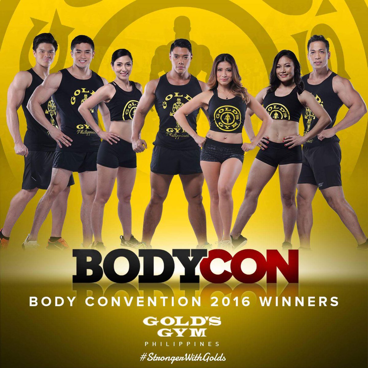 GoldsGymPH's tweet photo. Congratulations to all the winners of #BodyCon2016! Continue being inspirations to all and stay #StrongerWithGolds! https://t.co/iFqMcAKsz5