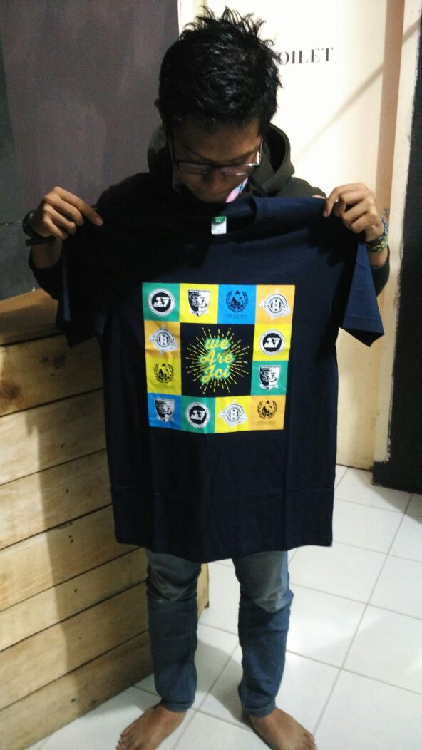 Selamat malam, hasil jadi kaos "ONE JUVENTINI" .
<a href="/JCI_Surabaya/">Juventini Suroboyo !</a> <a href="/DonnaJCISBY/">Donna JCI Surabaya</a> .