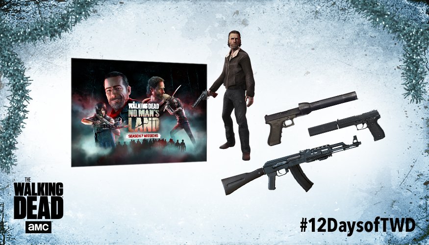 WalkingDead_AMC's tweet photo. 🎵 On the ninth day of #12DaysofTWD, #TheWalkingDead gave to me... 🎵
RETWEET for a chance to win today's prize pack! #Sweeps https://t.co/eeaxv8Sz65