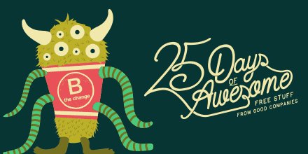 TherafitShoe's tweet photo. Spread some good cheer with #25daysofawesome! Support our fellow @BCorporation, and enter to win - https://t.co/G26aGOZpRd. https://t.co/14m9j4C70u
