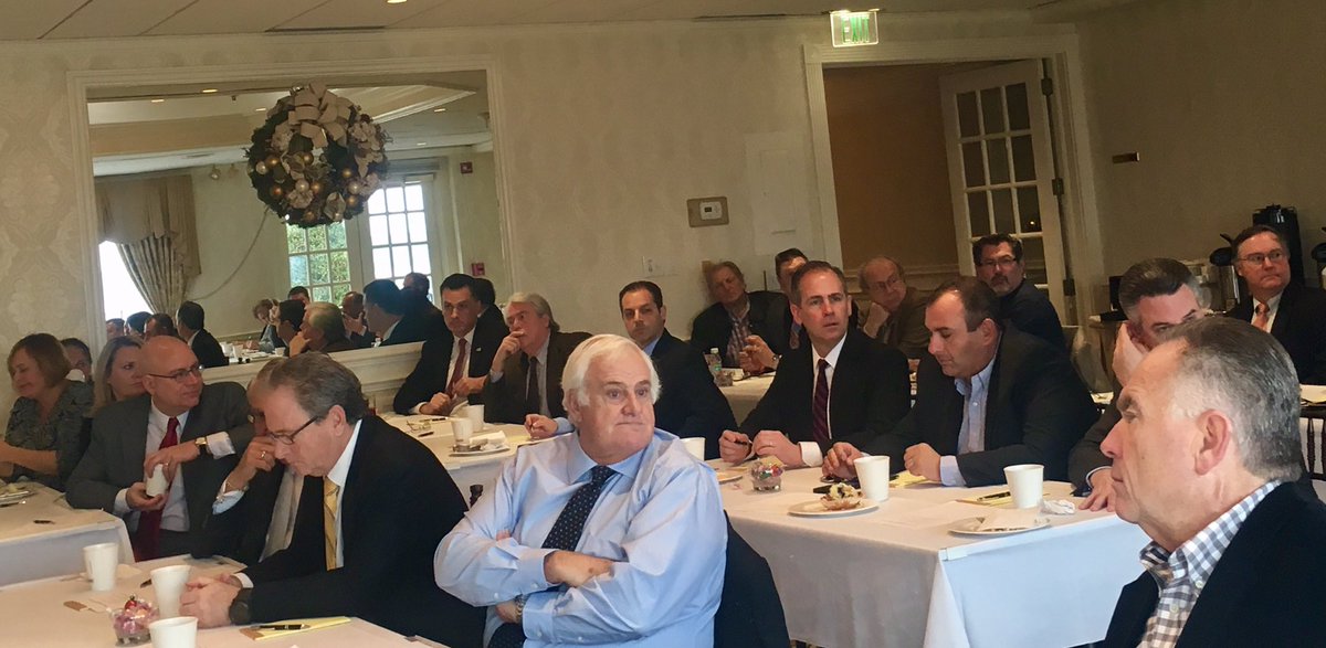 Sdimaso's tweet photo. @MonmouthGOP Elected officials breakfast. Celebrating our huge successes this past Election Day #MonmouthFirst @sheriffgolden https://t.co/CA5GBrDpyH