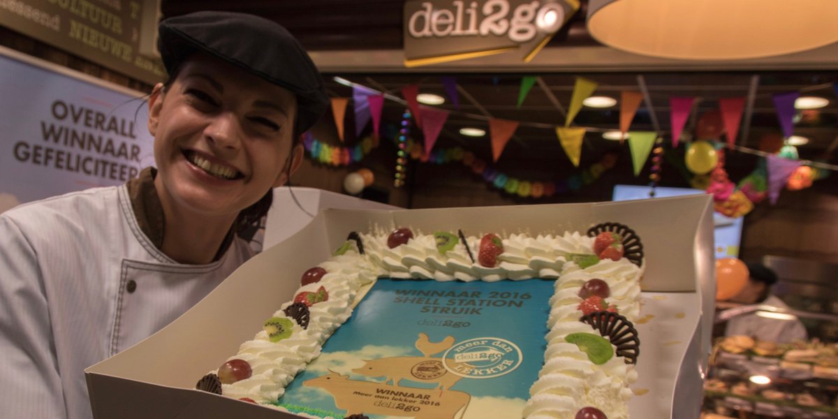De beste deli2go van NL vind je aan de A1 bij Holten. Team Struik is namelijk winnaar van de #MeerdanLekker-campagne bit.ly/2geu0Eq