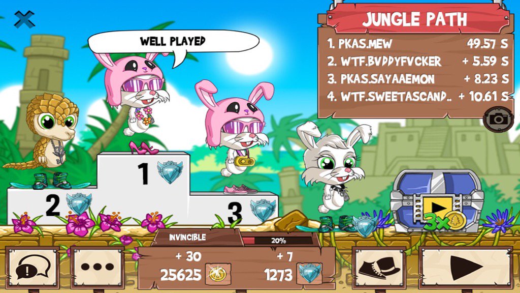 mewraFR2's tweet photo. Want to catch an L? #funrun2 #BvddyFvcker #sayaaemon #SweetAsCandy2 https://t.co/Im6rCAOmeb