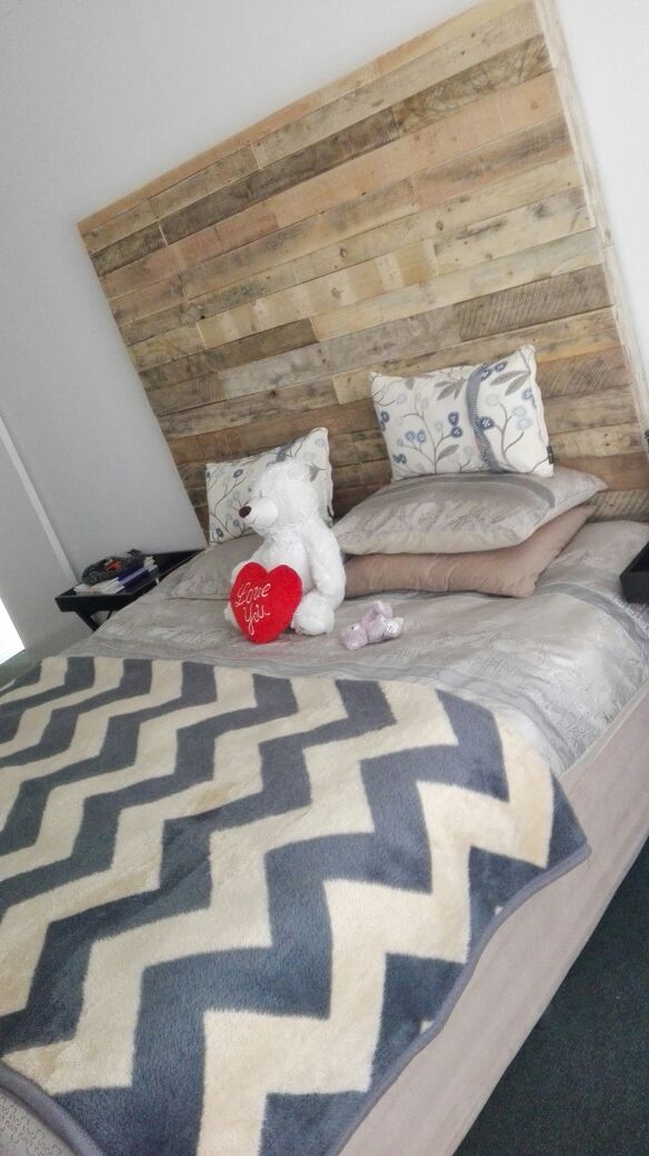 TimberSet's tweet image. TimberSet 

Another Happy Customer!! Pallet Wood Headboard done by TimberSet!!