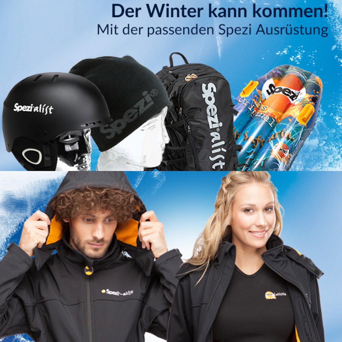 Endlich Winter - Endlich Schnee!
Passend zum Winteranfang haben wir euch coole Artikel zusammengestellt. Zur Aktion: spezi.com/shop/spezi-org…