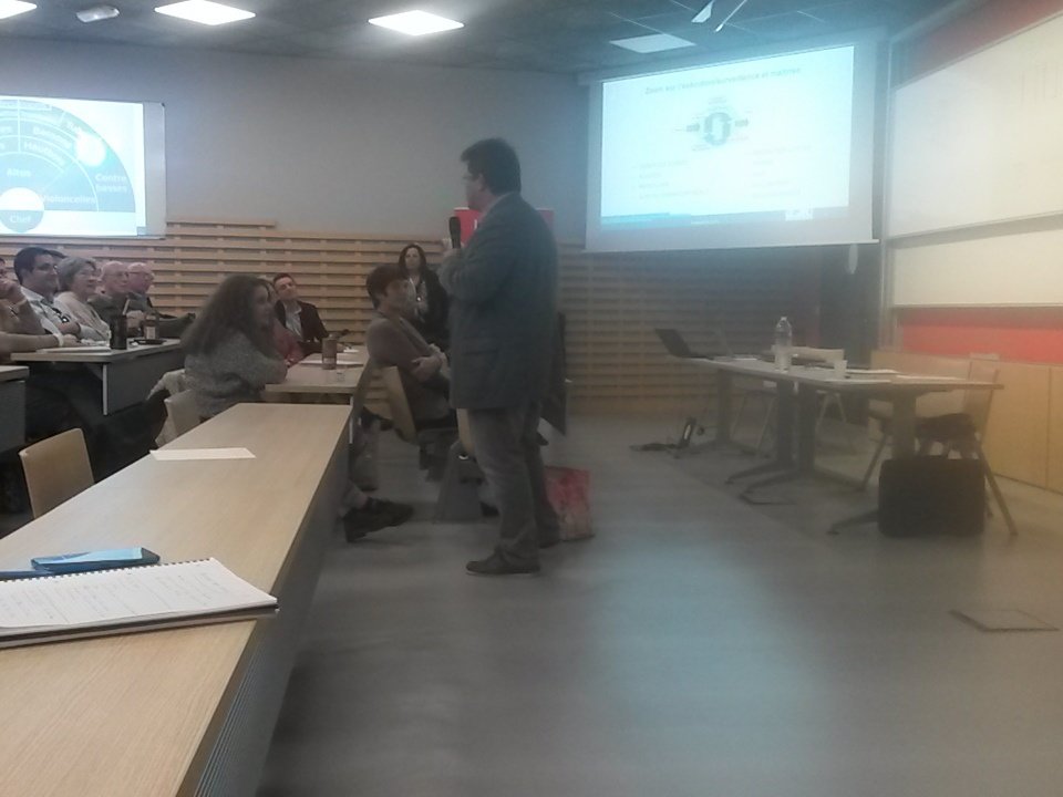 MaudChassignol's tweet image. Conférence @pmiagile à l&apos;@isentoulon  sur la gestion de projet
Analogie musique/projet vraiment super !!