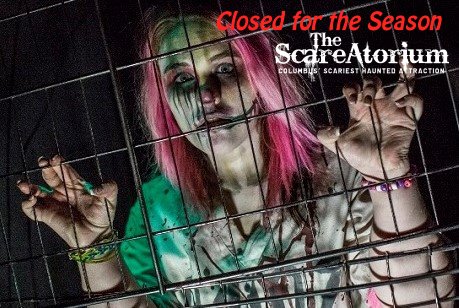 Scareatorium (@scareatorium) on Twitter photo The <a href="/scareatorium/">Scareatorium</a> is closed for the season! Sorry - we won't be open for Horrordays this year. Hope to see you next Fall!!! The <a href="/scareatorium/">Scareatorium</a> is closed for the season! Sorry - we won't be open for Horrordays this year. Hope to see you next Fall!!!