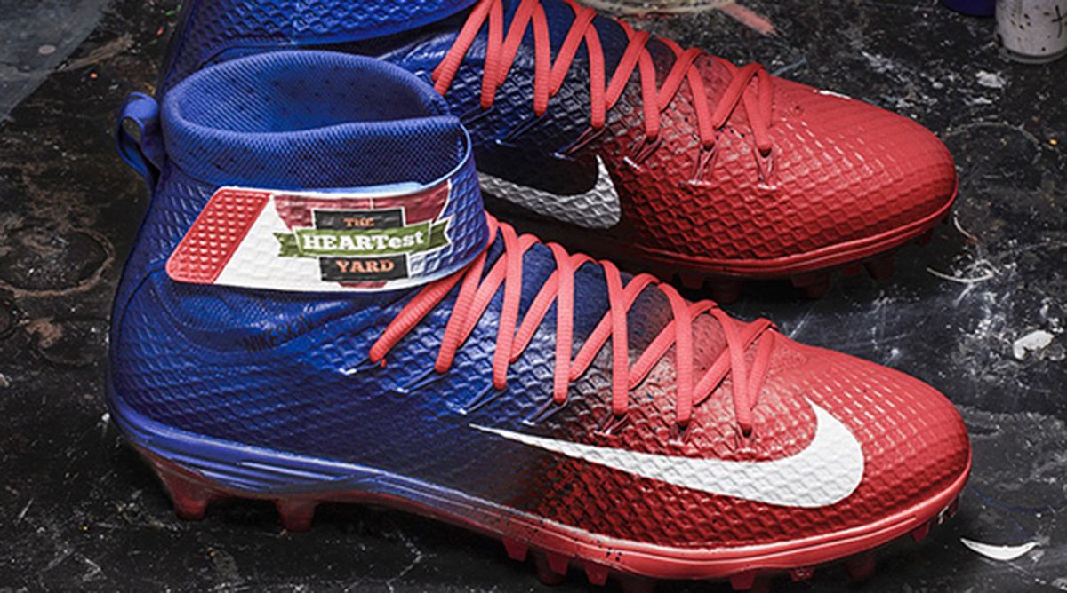 For the <a href="/NFL/">NFL</a> 's #MyCleatsMyCause campaign, <a href="/gregolsen88/">Greg Olsen</a> raises awareness for congenital heart disease. #HEARTestYard #CHD #HeartTransplant