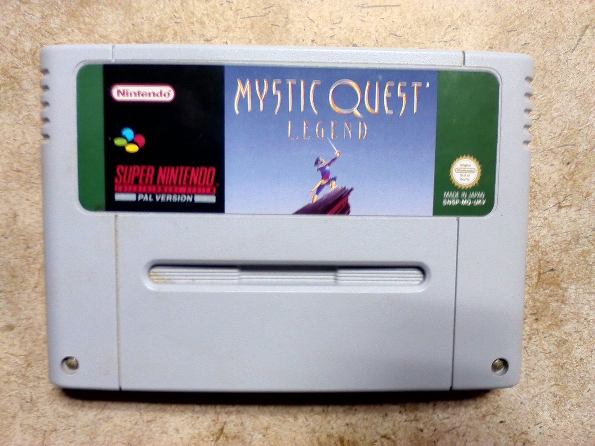 Vendo Mystic Quest para Super Nintendo, 15 euros mas 5 de envío certificado :)