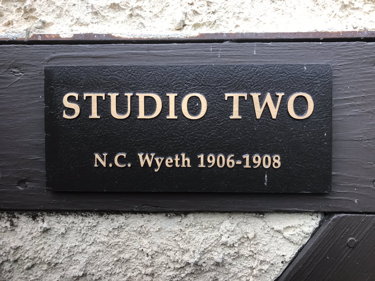 We closed today! And now I am the proud owner of NC Wyeth's former studio! Special thanks to <a href="/GHW55/">George H. Watson</a> for his support in this!