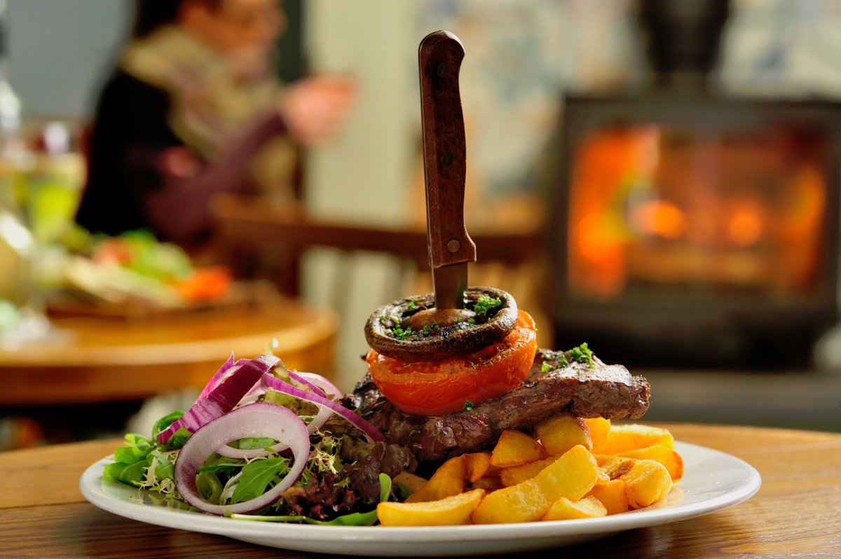 Join us on Friday Night between 6-9pm, Two Steak Meals &amp; a bottle of wine just £25