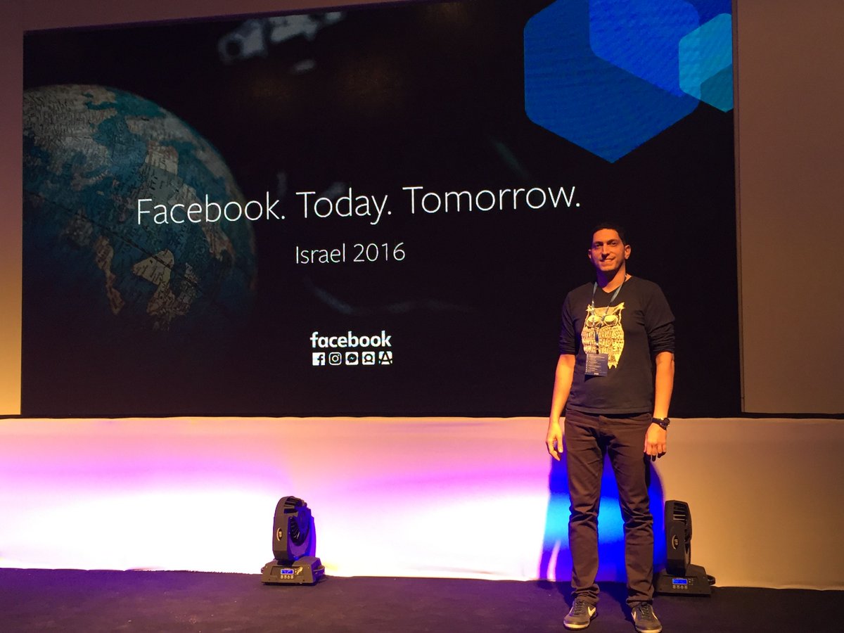 Our team had a great time yesterday at <a href="/facebook/">Facebook</a>'s "Today Tomorrow" event. Great new features are coming up - we're so excited! #Facebook