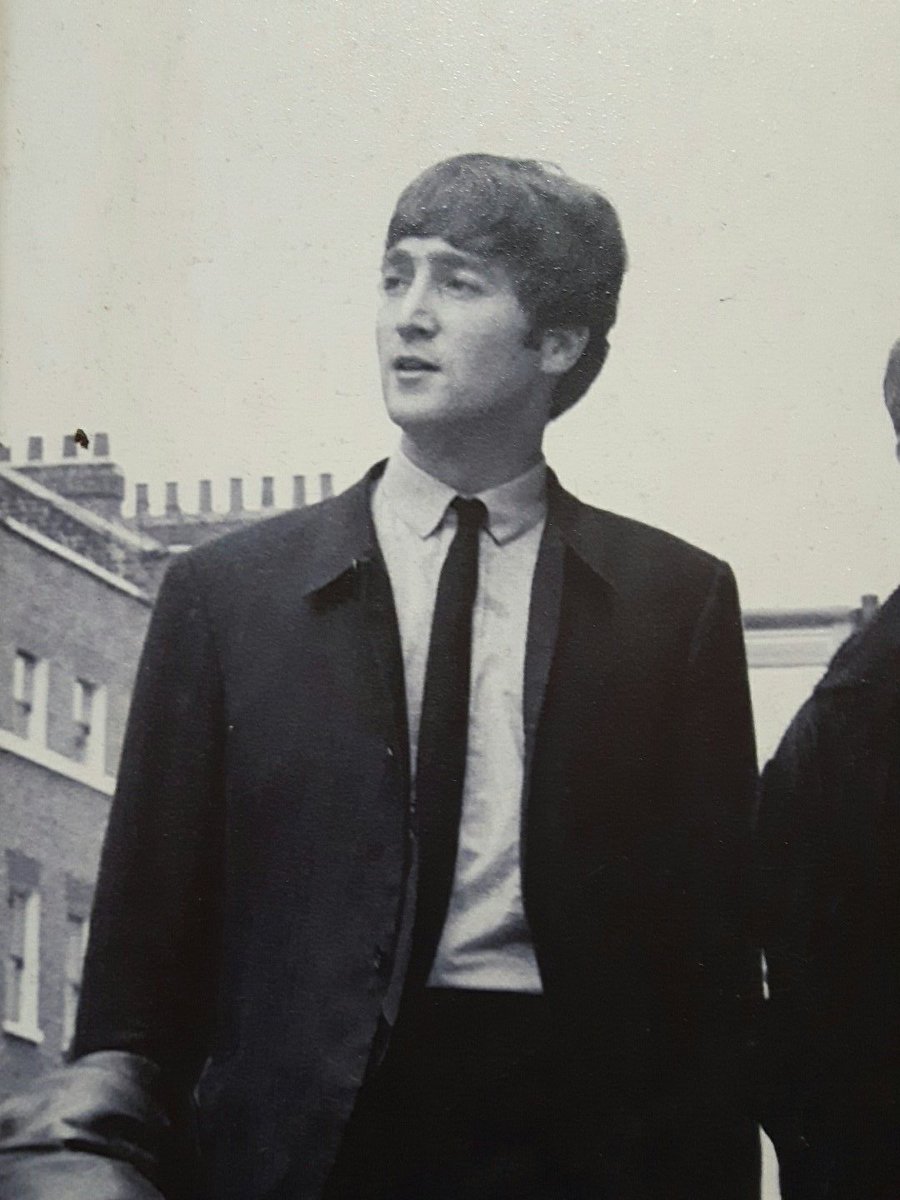 Hard to believe it has been 36 years...playing the music of #Lennon here in shop today.