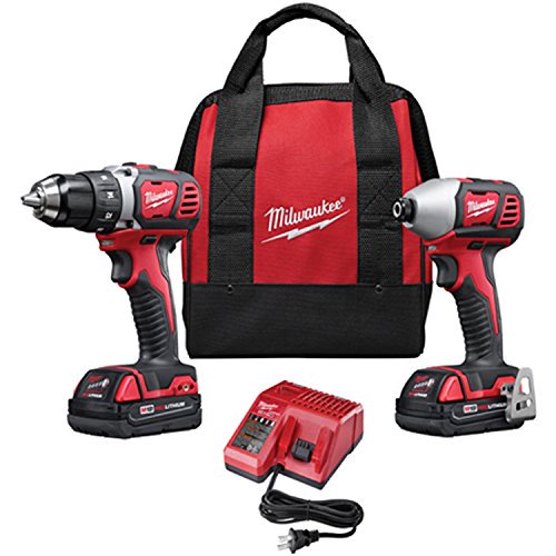 Milwaukee tools make a great gift and you can save big on this 18V Cordless L-Ion Drill/Impact Combo, now only $179.97! #Milwaukee #giftidea