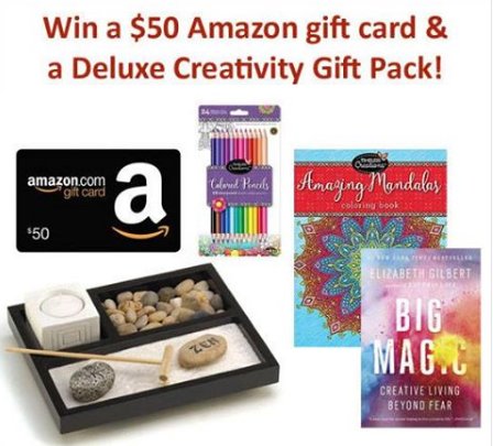 Win a $50 Amazon gift card &amp; a Creativity Gift Pack from <a href="/immrama/">Immrama Institute</a>