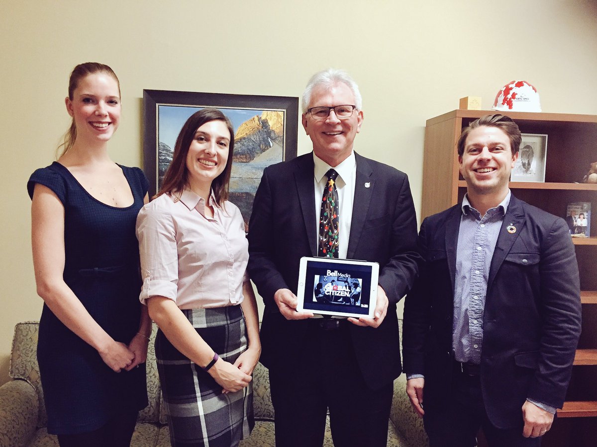 GlblCtznCAN's tweet photo. Thanks for your time @WayneStetski! #GlobalCitizen appreciates your support in our campaign efforts. #cdnpoli #endpolio #booksbuildlives https://t.co/KOK1WyqrBB