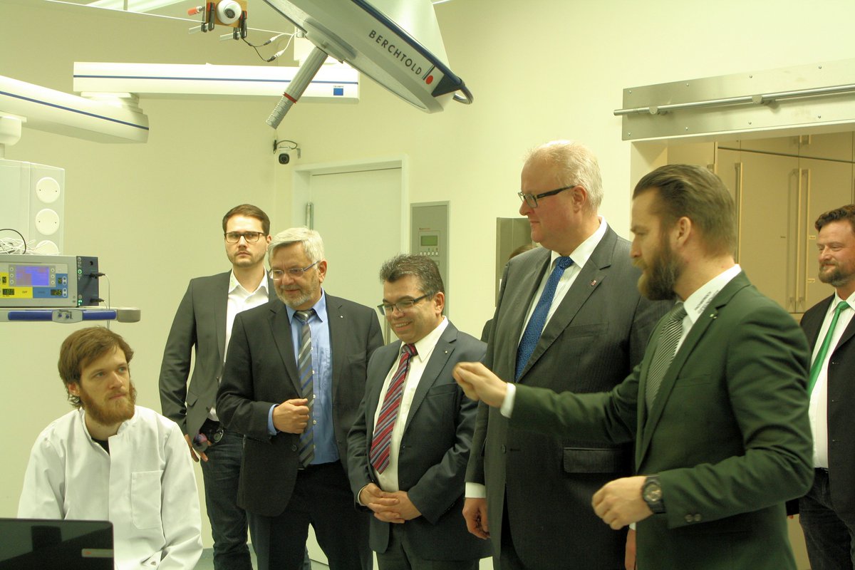 FinanzenHessen's tweet image. #Spitzenforschung #COPD dank #LOEWE-Programm #Hessen: Hier mehr #Impressionen #Besuch @SchaeferHessen @THMtweets @COPDDeutschland Fotos: THM